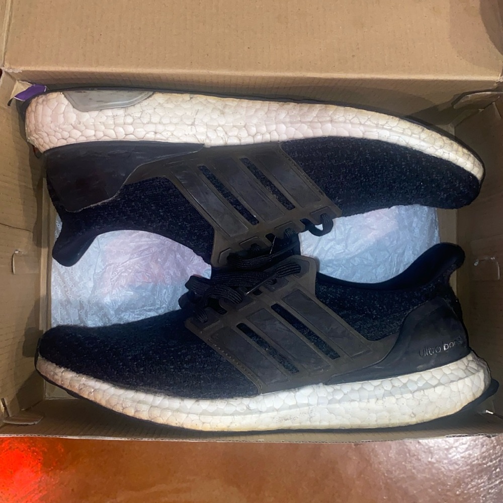 Adidas Ultraboost 3.0 zebra panda oreo black white boost size 10 mens